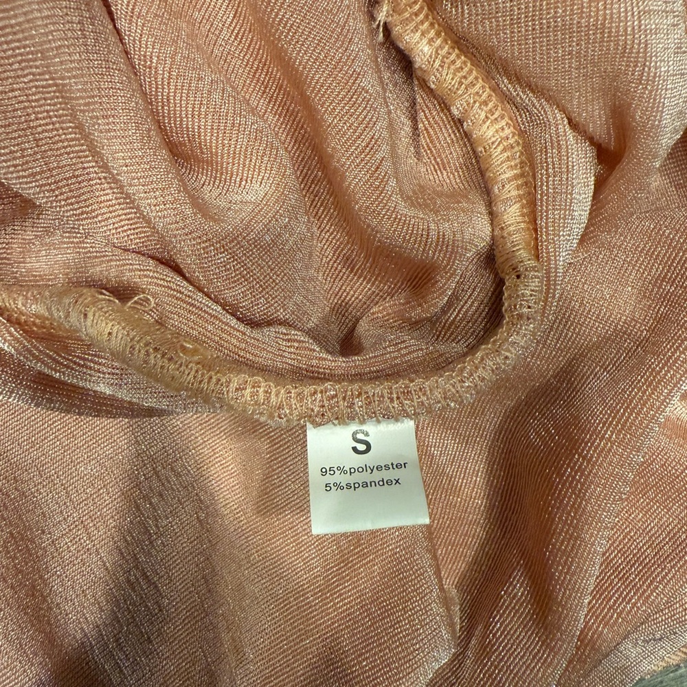Amazon Shimmering Peach Wrap